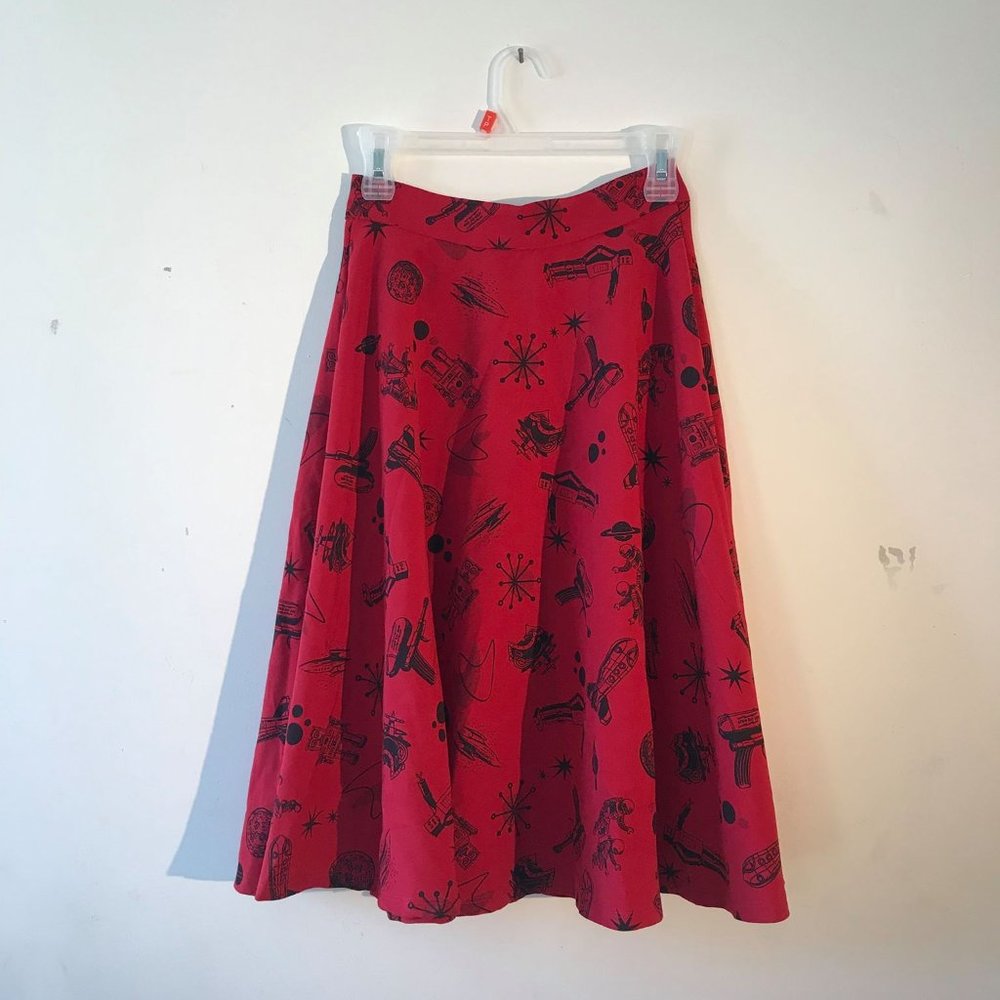 Vintage Star Trek Themed Skirt